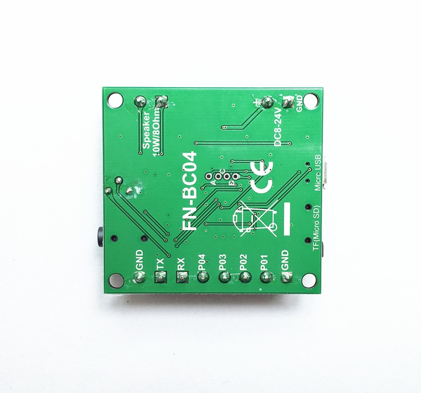 10W Amplifier and Terminal Blocks MP3 player with 4 contacts Board 