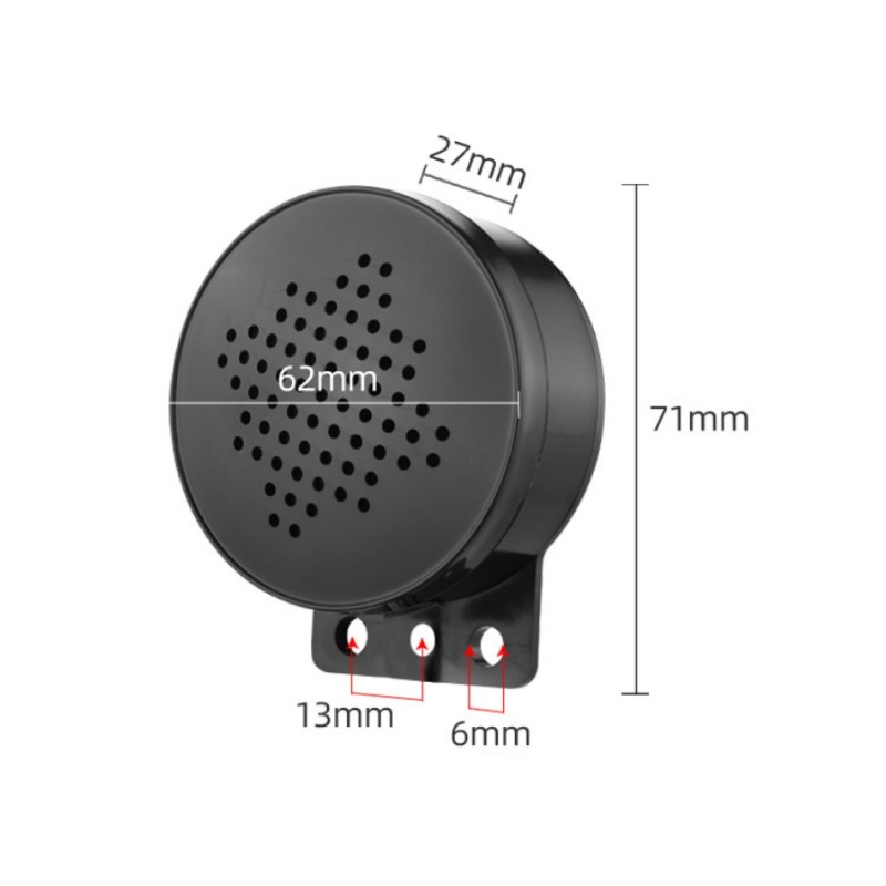 FN-H860C 4 Key Remote MP3 Siren Car Horn 433MHz Remote Audio Speaker