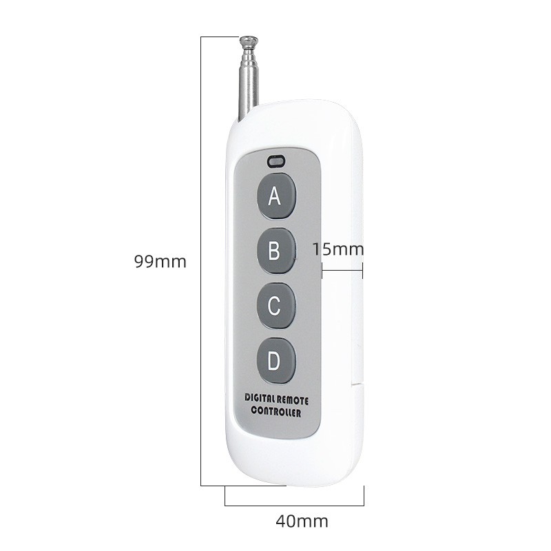 4 Key Remote MP3 Siren Car Horn 433MHz Remote Audio Speaker (FN-H860-RC)