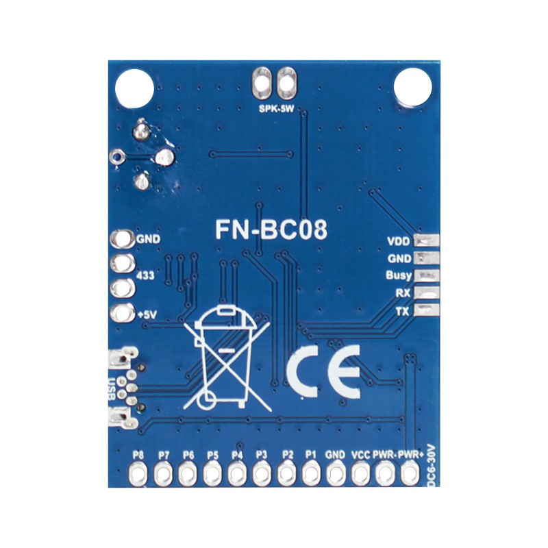FN-BC08 MP3 Sound Board for Car Start Horn and Reverse Horn 8 Trigger Input Audio Player Sound Module 