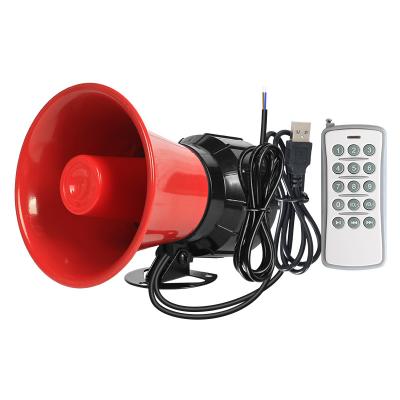 15 Key Remote MP3 Siren Horn for Cars 433MHz Remote Control Horn Speaker with Built-in MP3 Player (FN-A503-RC)