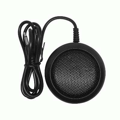 Car GPS Navigation Speaker Mini Passive Loudspeaker with Metal Mesh and 3.5mm Audio Jack Plug 